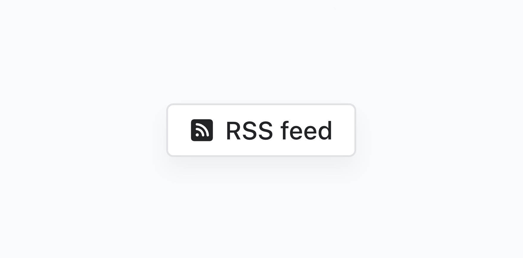 RSS feed
