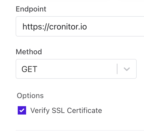 SSL assertions configuration interface